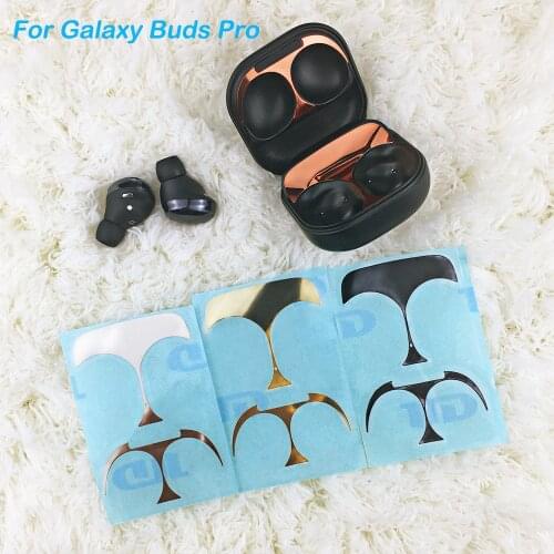 Metal Dust Guard for Samsung Galaxy Buds Pro Case Cover Accessories Protection Sticker Skin Protecting Galaxy Buds Pro Dustproof
