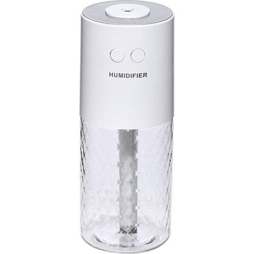 Mini Colorful Projection Humidifier Rechargeable Air Purifier Essential Oil Cleaner Household Humidifier