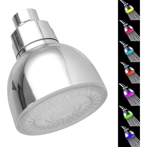 Shower Head For Bathroom Temperature Change Tap Water Drive Easy Installation Colorful 3 Color Showers