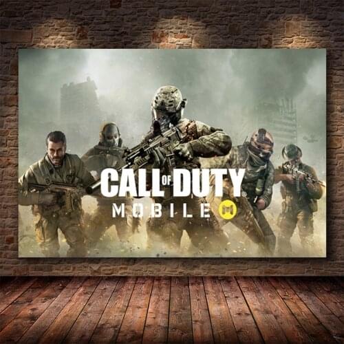 Call Of Duty Canvas Wall Art Poster And Print Canvas Painting Frameless Decorative Picture For Bedroom Home Decor Cuadros