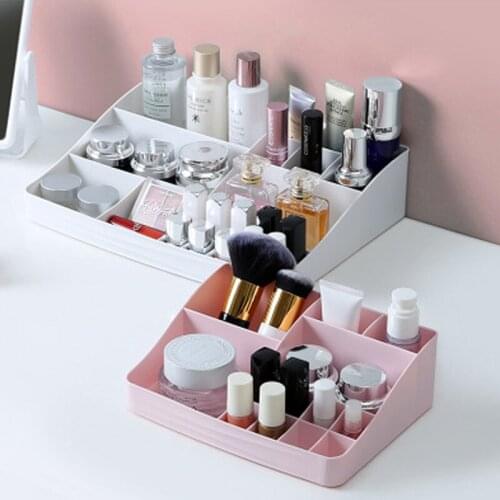 Makeup Organizer for Cosmetic Large Capacity Cosmetic Storage Box Organizer Desktop Jewelry Nail Polish Makeup box