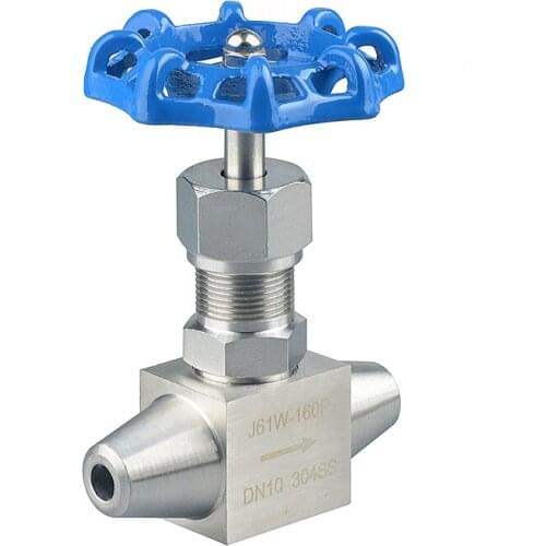 Adjustable needle valve J61W-160P J61Y-160P DN6 DN10 DN15 DN20 stainless steel welding stop Shut-off valve needle valve