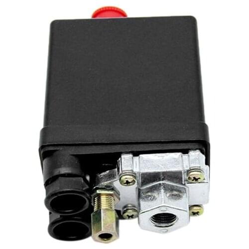 Heavy Duty Air Compressor Pressure Switch Control Valve 90-120PSI 1/4 Port