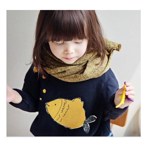 Girls boys hoodies sweatshirt children kids winter lange capuchon kinderen Thick fish sweater
