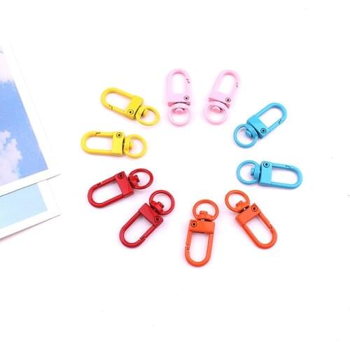 20pcs Cute Metal Spray Paint Keychain Keyring Aripods Case Accessories Key Chain For Women Bag Pendant Keychains Gift