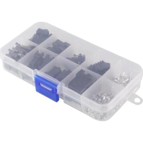 200PCS 2.54mm Dupont Terminal Male/Female Pin Way Cable Plug 2/3/4 Pin Electrical Pin Jumper Header Housing Wire Connector Kit