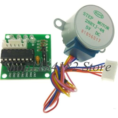 1LOTS 28BYJ-48-5V 4 phase Stepper Motor+ Driver Board ULN2003 for Arduino 1 x Stepper motor +1x ULN2003 Driver board 28BY-48
