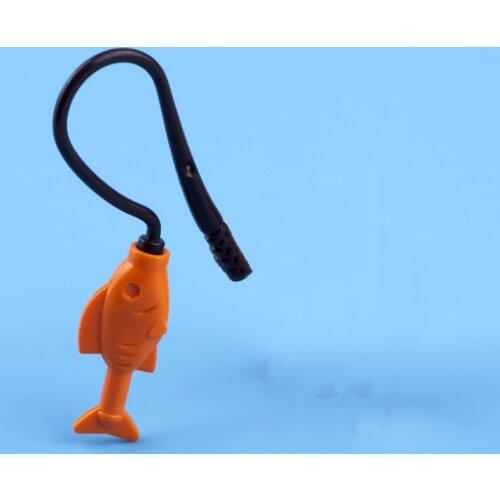 88704 MOC City Accessories Weapon Carriage Whip Fishing Rod Building Blocks Scene Small Particle Parts Bricks Toys Kids C227