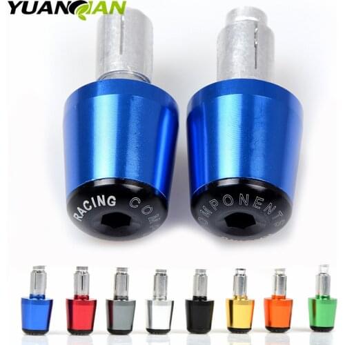 7/8'' 22mm CNC Aluminum motorcycle handlebar hand handle bar grips ends For honda CBR600RR CBR1000RR CBR250R CBR300R CBR500R mt