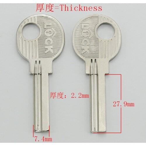 B270 House Home Door Key blanks Locksmith Supplies Blank Keys 20 pieces/lot