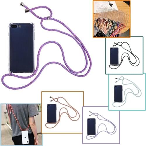 Phone Case for Samsung galaxy J2 J5 J7 Prime J3 2017 2016 Crossbody Necklace Lanyards Strap Cord Rope Cover