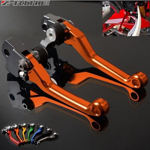 CNC Pivot Brake Clutch Levers for 450EXC 250SX-F 250XC-F 450 EXC 250 SX-F XC-F 2007 2008 2009 2010 2011 2012 2013