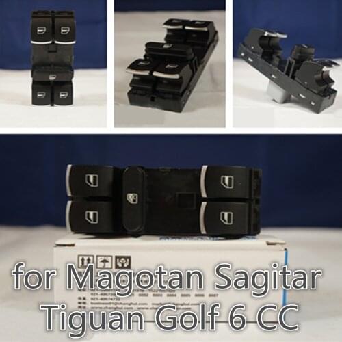 Polarlander Electric Window Switch 5ND959857 for M/agotan/S/agitar/Ti/guan/G/olf 6/CC Left Front Door Master