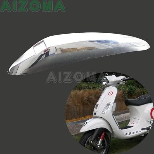 Scooter Front Fender Mount Crest Strip For Vespa S 50 125 150 cc 2T/4T Chrome Mudguard Decoration For Vespa GTS 125/250 cc