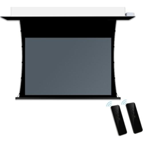 Mivision 16:9, In-ceiling Motorised Projection Screen with Side Tension, 8K ALR Screen