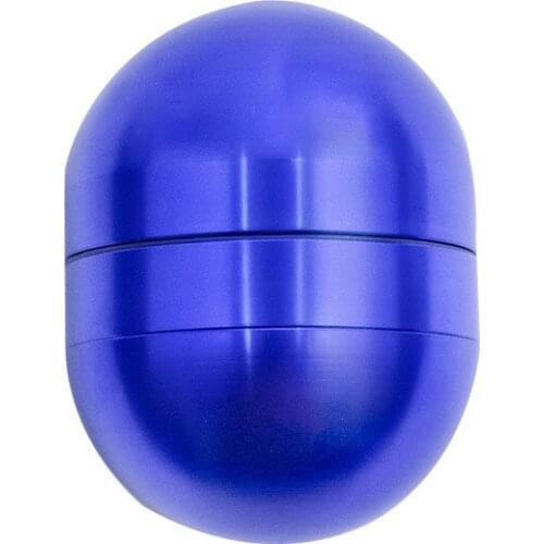 1pcs Portable Egg shape Grinder 3 layers 50mm Mini Aluminum alloy Tobacco Weed Herb Grinder Smoke Accessories