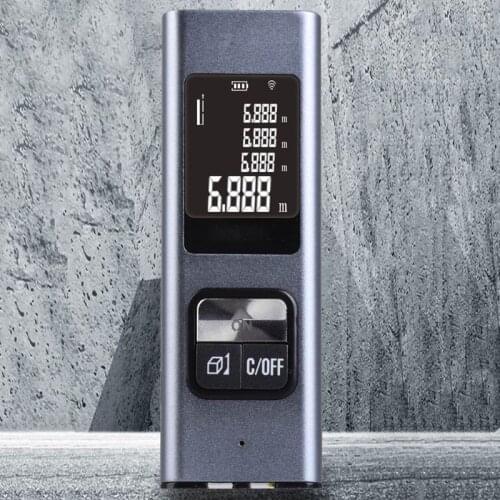 Portable Rechargeable Laser Rangefinder 40M Laser Distance Meter Range Finder