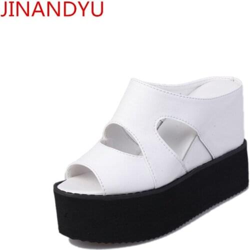 Woman Sandals Wedges Summer Shoes Woman High Heels Slippers Platforms Sliders Shoes Women Heels Beach Women Sandals Fashion