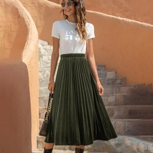 Shuangfuxiang High Waist Skirts For Women