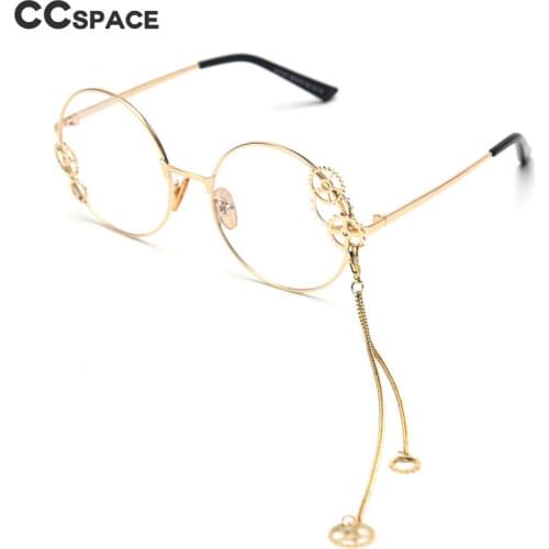 49046 Round Polarized Luxury Sunglasses Gear Chain Men Women Fashion Shades UV400 Vintage Glasses