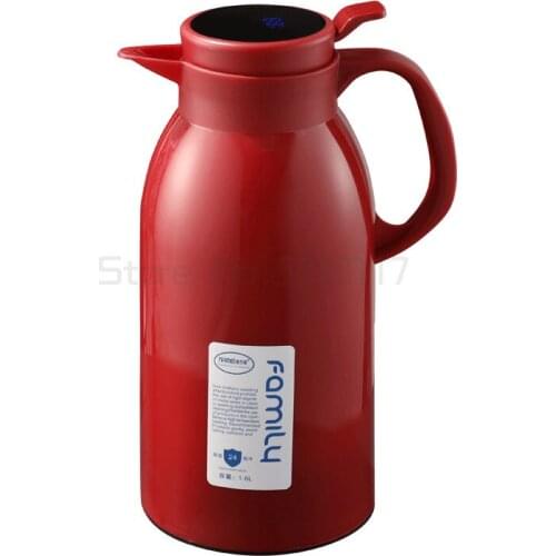 High Capacity Thermos Water Bottle Stainless Steel Smart Touch Digital LED Display Insulated Kettle for Kids Adults