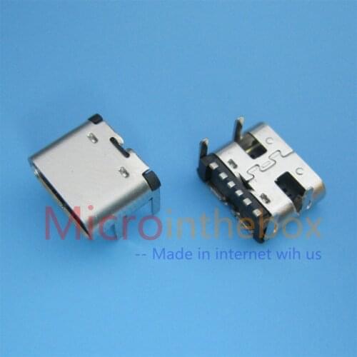 USB Connectors Type-C Type C 3.1 6Pin Speed USB 2.0 for PCB design DIY high current charging Female Connecotr