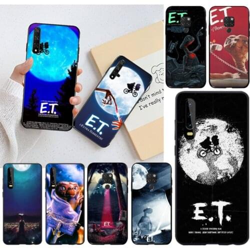 YJZFDYRM E.T. The Extra-Terrestrial Movie Cute Phone Case for Huawei P40 P30 P20 lite Pro Mate 30 20 Pro P Smart 2019 prime