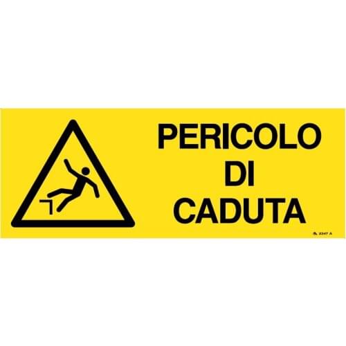 SIGN FOR ALL. DANGER OF FALLING