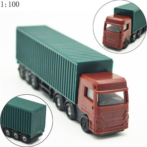 1/100 Scale model truck for architectural modeling building street scenery railroad layout scenery