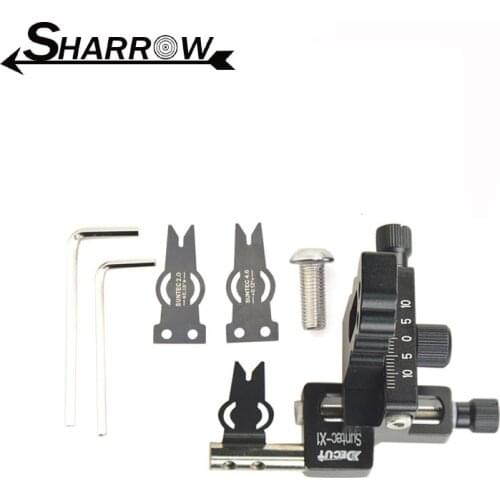 1Set Archery Compound Bow Arrow Rest Adjustable Metal Clips Arrow Rest Left/Right Hand Shooting Hunting Accessories