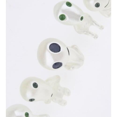 10pcs Luminous Tree Elves Fairy Gardening Potted Decor Bonsai Room Ornaments