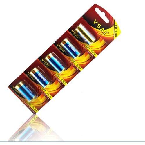 20pcs Alkaline battery 1.5v dry battery model LR1 N L1129 battery AM5 15A 910A sperker bluetooth players battery Free shipping