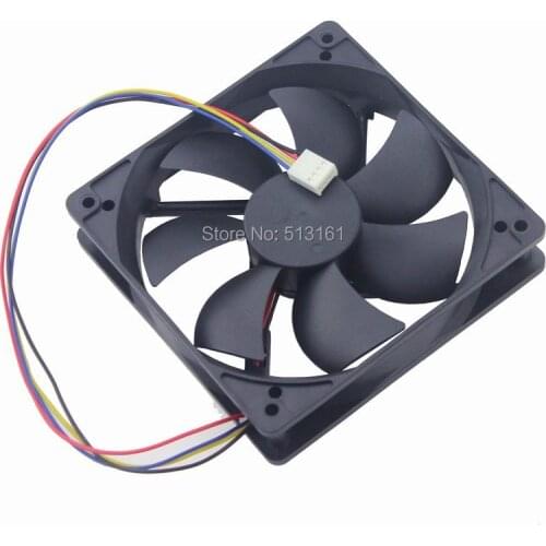 5PCS Gdstime 120x120x25mm DC 12V 120mm PWM 4Pin Fan for PC Computer CPU Cooler Radiator