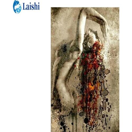 5D DIY Diamond Painting Doodle girl Full Square/Round Drill Diamond Embroidery Cross Stitch Rhinestone Mosaic Home Decor Picture