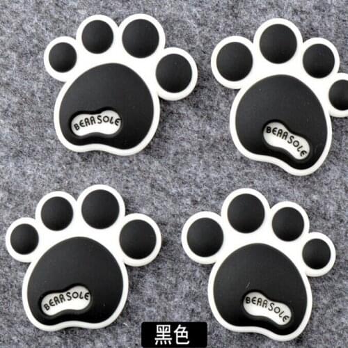 Car-Styling Animal Dog Bear Footprint Decal Stickers For Volkswagen Jetta Tiguan POLO Passat CC Golf GTI R20 R36 EOS Scirocco