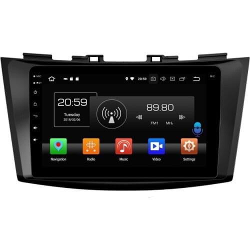 KLYDE 8" Android 9.0 Car Radio For Suzuki SWIFT 2011-2012 Car Multimedia Player PX5 Car Audio 8 Core Car Stereo 1024*600