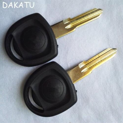 DAKATU Blank Car Key Shell for Opel Transponder Key Shell (HU46 Left)