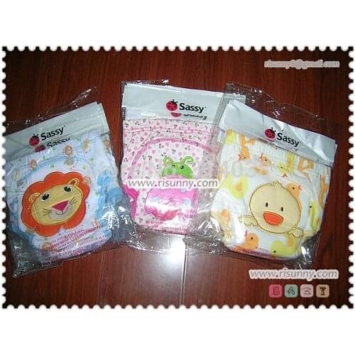 Free shiping water proof Embroidered Baby Training Pants big size 6-54M 21 pieces/lot 7 Desigen