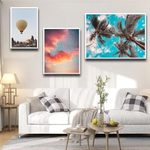 Coconut Balloon Art Decor Canvas Painting Wall Art Painting Living Room Decoration Bedroom Decoration
