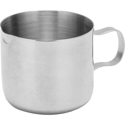 Milk Frothing Pitcher Easy To Clean Stainless Steel Frothing Pitcher Milk Frother Cup for Families