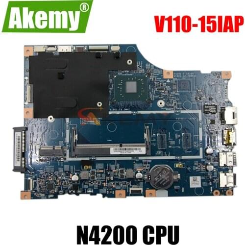 For Lenovo 110-15iAP V110-15iAP motherboard integrated mainboard 15270-1 448.08A03.0011 SR2Z5 N4200 CPU DDR3 fully tested