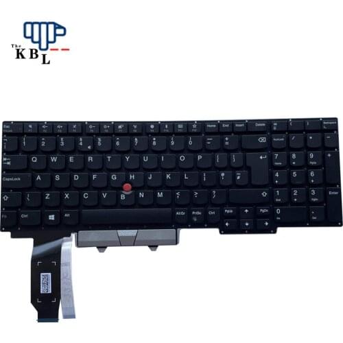 New For Lenovo Thinkpad UK Language E15 Black Laptop Keyboard(No Frame) SN20U64261-D1 E9284