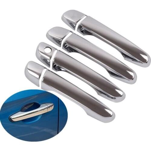 Right Hand Drive For Hyundai Creta Ix25 2015 2016 2017 2018 2019 Chrome Car Door Handle Cover Cup Bowl Trim Styling Accessories