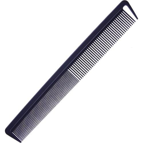 1 Pc Black Professional Comb Anti-Static Cutting Comb Carbon Double-Purpose Hairdressing Barber Haircut Brush Styling Tools