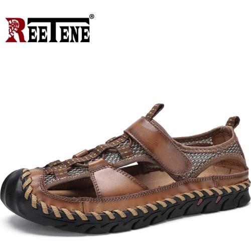 Мужские сандали REETENE China At AliExpress