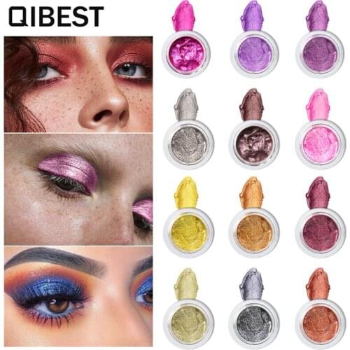Sexy Liquid Metallic Matte Single Eyeshadow Pigment MakeUp Glitter Facial 3D Highlighter Long Lasting Maquillage Cosmetic