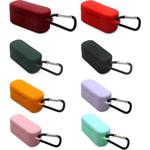 Silicone Shell Protective Cover Shell Anti-fall Earphone Case for FIIL T1 Lite Wireless Bluetooth Earbuds
