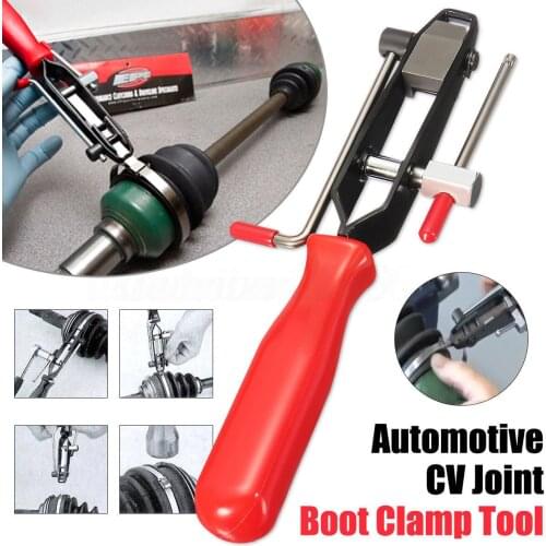 TiOODRE CV Boot Clamp Car Banding Tool CV Joint Boot Crimper Plier Auto Repair Tool Anti-Dust Clamp Motorcycle Accessories