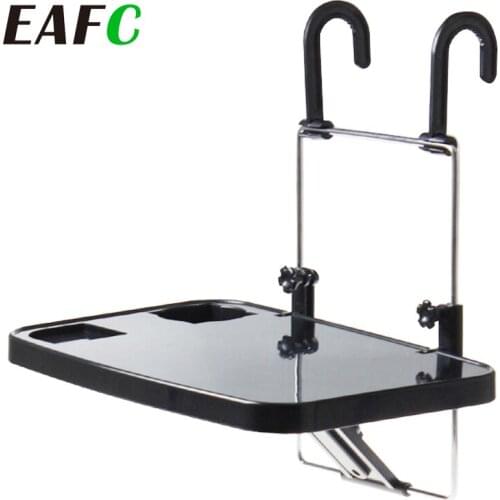 Firm Hang Car Steering Wheel Table Desk Foldable Car Seat Back Tray for Food Dining Drink and Laptop Desk Portable