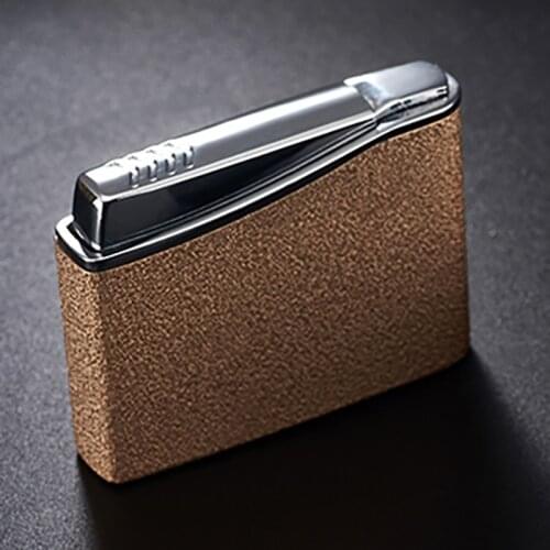 Windproof Pink Fmale Butane Lighter with Gas Cool Portable Creative Mini Metal Funny and Unusual Cigarette for Smoking Men Gift